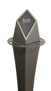 Luxe Brandable Stanchions Diamond Inlay