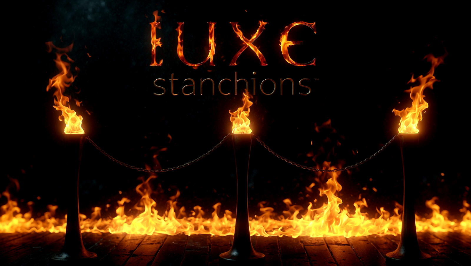 hot selling luxury product luxe stanchions